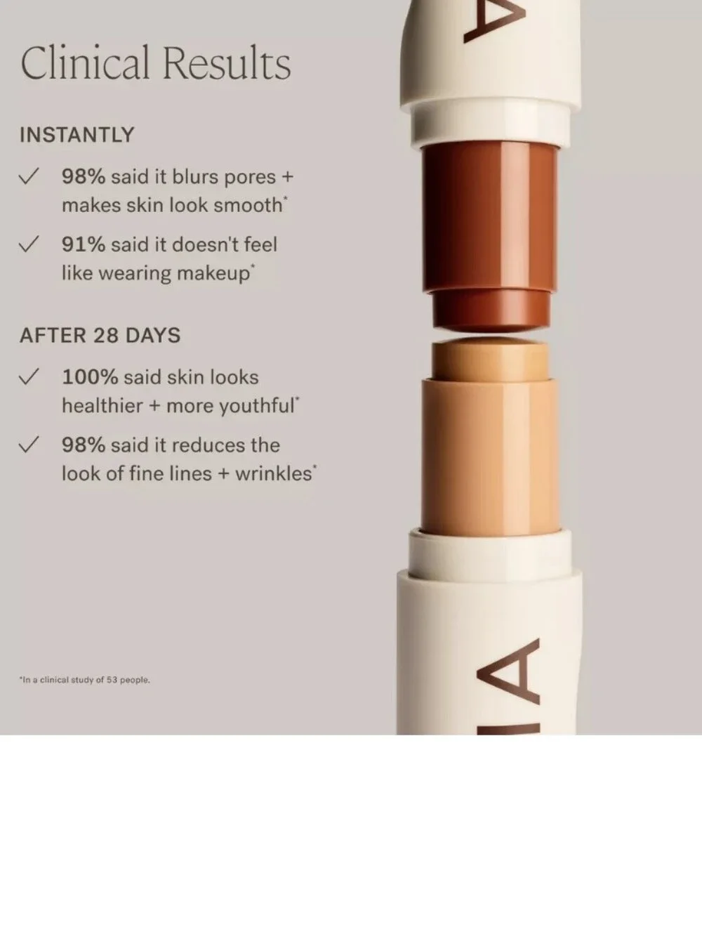 ILIA Skin Rewind Complexion Stick: Tupelo 9N, .35oz (Full Size), NIB